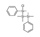dichloro-[[dimethyl(phenyl)silyl]-dimethylsilyl]-phenylsilane结构式