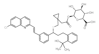 孟鲁司特酰基-b-D-葡糖醛酸图片