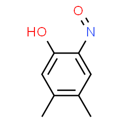 Phenol,4,5-dimethyl-2-nitroso- Structure