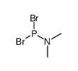Dibromo(dimethylamino)phosphine Structure