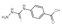 4-(4-羧苯苯基)-3-氨基硫脲结构式