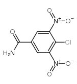 Benzamide,4-chloro-3,5-dinitro- Structure
