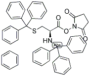 TRT-CYS(TRT)-OSU BENZENE structure