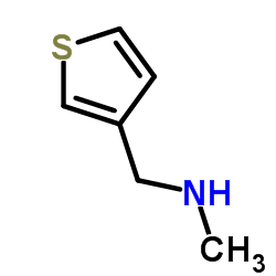 N-甲基-3-噻吩甲胺结构式