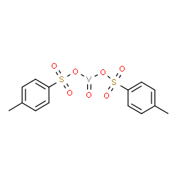 oxobis(toluene-p-sulphonato)vanadium结构式