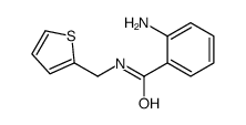 2-AMINO-N-(THIEN-2-YLMETHYL)BENZAMIDE Structure