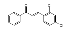 3-(2,4-dichlorophenyl)-1-phenylprop-2-en-1-one Structure