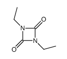 1,3-diethyl-1,3-diazetidine-2,4-dione结构式