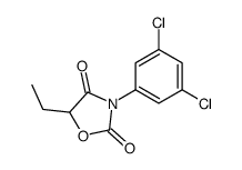 3-(3,5-dichlorophenyl)-5-ethyl-1,3-oxazolidine-2,4-dione Structure