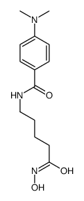 4-(dimethylamino)-N-[5-(hydroxyamino)-5-oxopentyl]benzamide结构式