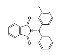 2-(phenyl(m-tolyl)amino)isoindoline-1,3-dione Structure