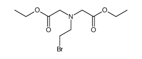 N,N-bis(ethoxycarbonylmethyl)-2-bromoethylamine Structure