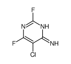 5-chloro-2,6-difluoropyrimidin-4-amine结构式