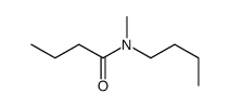 N-butyl-N-methylbutanamide Structure