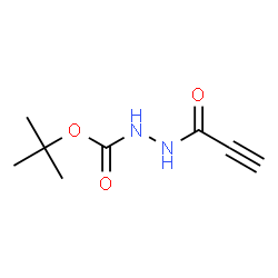 Hydrazinecarboxylic acid, 2-(1-oxo-2-propynyl)-, 1,1-dimethylethyl ester (9CI) picture