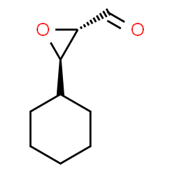 Oxiranecarboxaldehyde, 3-cyclohexyl-, (2R,3S)-rel- (9CI) Structure