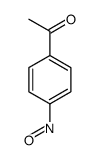 Ethanone, 1-(4-nitrosophenyl)- (9CI) structure