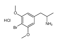 1-(4-bromo-3,5-dimethoxyphenyl)propan-2-amine,hydrochloride结构式