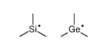 trimethylgermanium,trimethylsilicon结构式