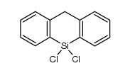 9,9-dichloro-9,10-dihydro-9-silaanthracene结构式