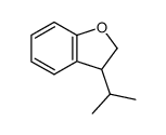 Benzofuran,2,3-dihydro-3-(1-methylethyl)-(9CI) structure
