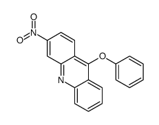 3-nitro-9-phenoxyacridine结构式