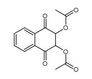 2,3-diacetoxy-2,3-dihydro-[1,4]naphthoquinone Structure