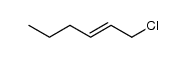 1-Chloro-2-hexene结构式