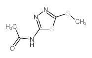 N-(5-methylsulfanyl-1,3,4-thiadiazol-2-yl)acetamide Structure