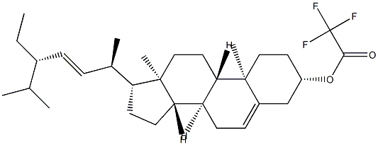 (22E)-Stigmasta-5,22-dien-3β-ol trifluoroacetate picture