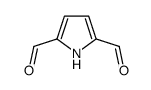 1H-吡咯-2,5-二甲醛结构式