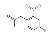 1-(4-fluoro-2-nitrophenyl)propan-2-one Structure