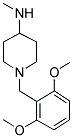 1-(2,6-DIMETHOXYBENZYL)-N-METHYLPIPERIDINE-4-AMINE picture