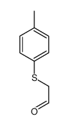 2-(4-methylphenyl)sulfanylacetaldehyde Structure
