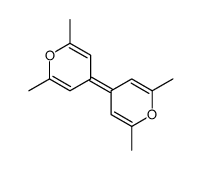 4-(2,6-dimethylpyran-4-ylidene)-2,6-dimethylpyran结构式