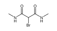 2-bromo-N,N'-dimethyl-malonamide结构式
