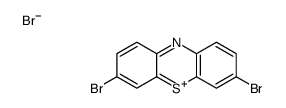 3,7-二溴吩噻嗪-5-溴盐结构式