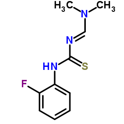 1-[(E)-(Dimethylamino)methylene]-3-(2-fluorophenyl)thiourea picture