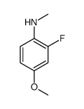 Benzenamine, 2-fluoro-4-methoxy-N-methyl- (9CI) picture