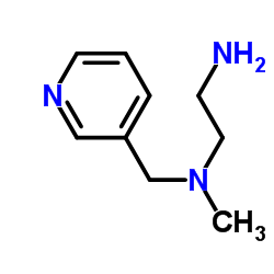 N-Methyl-N-(3-pyridinylmethyl)-1,2-ethanediamine Structure