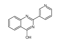 2-吡啶-3-基-1H-喹唑啉-4-酮结构式