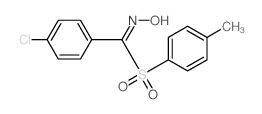 Benzenemethanimine, 4-chloro-N-hydroxy-a-[(4-methylphenyl)sulfonyl]-(9CI) picture