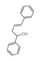 Benzenemethanol, a-(3-phenyl-2-propen-1-yl)- Structure