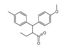 1-[1-(4-methoxyphenyl)-2-nitrobutyl]-4-methylbenzene结构式