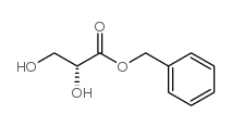 (R)-benzyl 2,3-dihydroxypropanoate结构式
