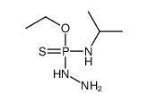 N-[ethoxy(hydrazinyl)phosphinothioyl]propan-2-amine Structure