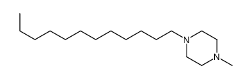 1-dodecyl-4-methylpiperazine结构式