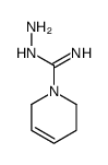 N'-amino-3,6-dihydro-2H-pyridine-1-carboximidamide Structure