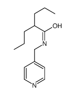 2-propyl-N-(pyridin-4-ylmethyl)pentanamide结构式