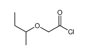 2-butan-2-yloxyacetyl chloride Structure